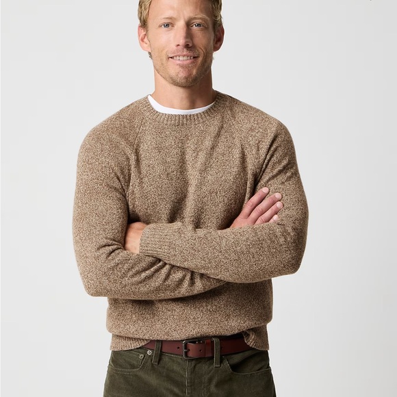 NWT brand new J Crew Men's Brown Sweater size large - Picture 4 of 5